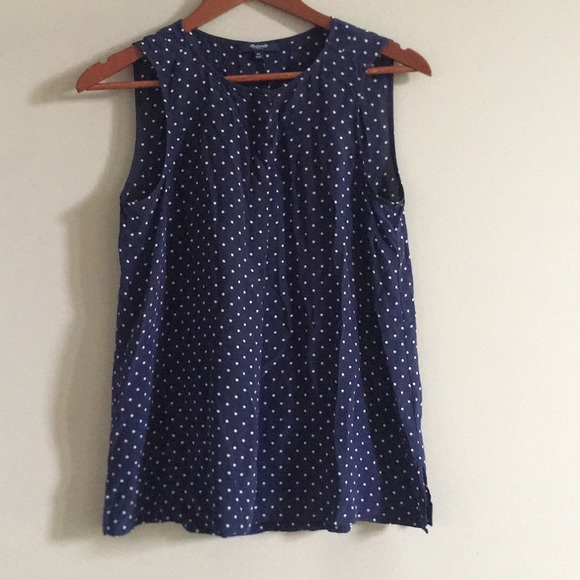 Madewell silk dots and stars top size XS - Picture 2 of 5